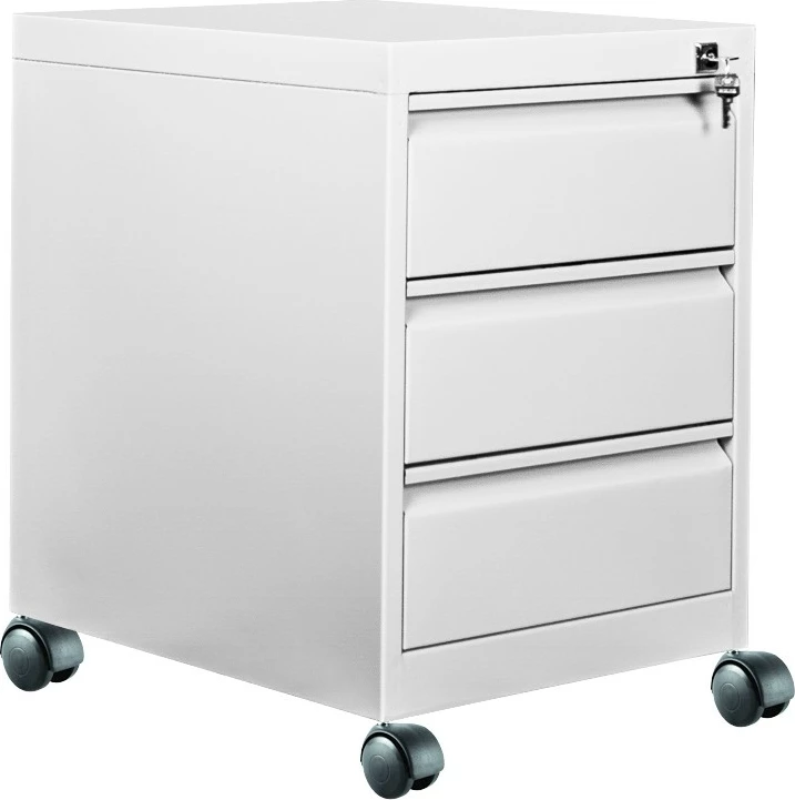 Sirtar metalik me 3 ndarje, ngjyrë gri e çelët, Skye Decor, Js1019