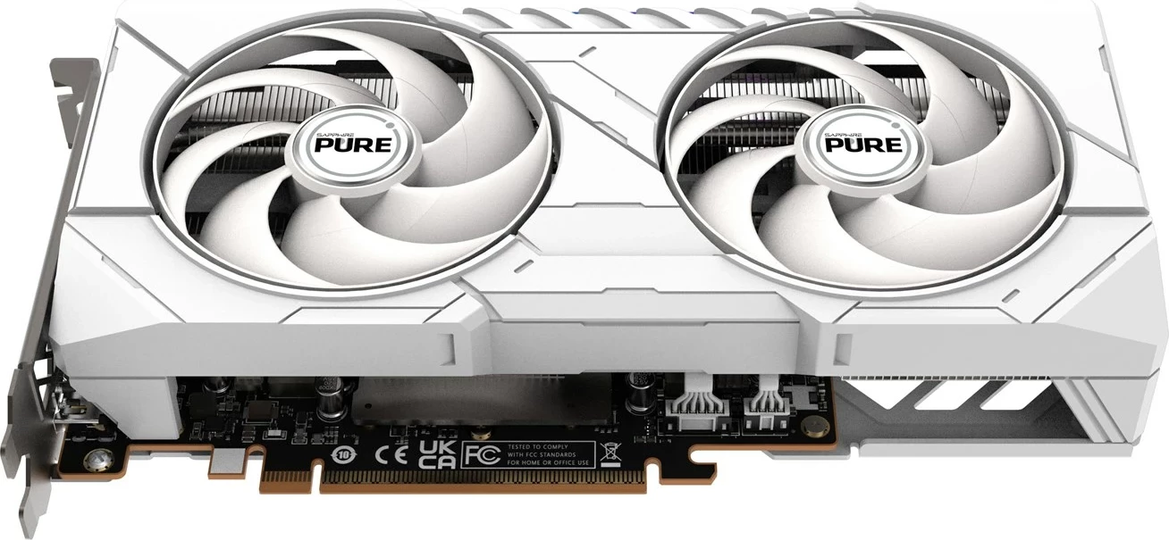 Kartë grafike Sapphire PURE RX 9060 XT GAMING OC, 16 GB, e bardhë
