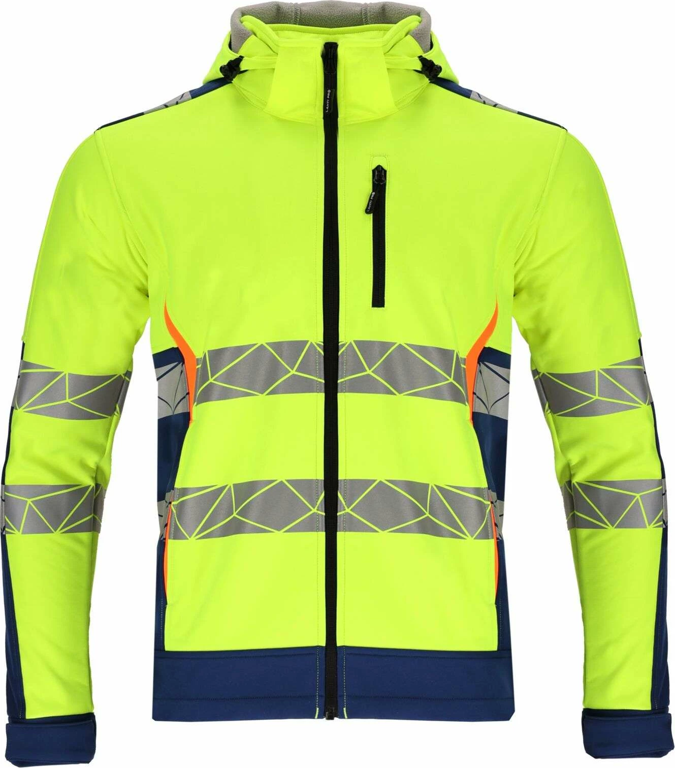 Xhaketë softshell reflektuese LAHTI PRO L40944 3XL L4094406 verdhë/kaltër