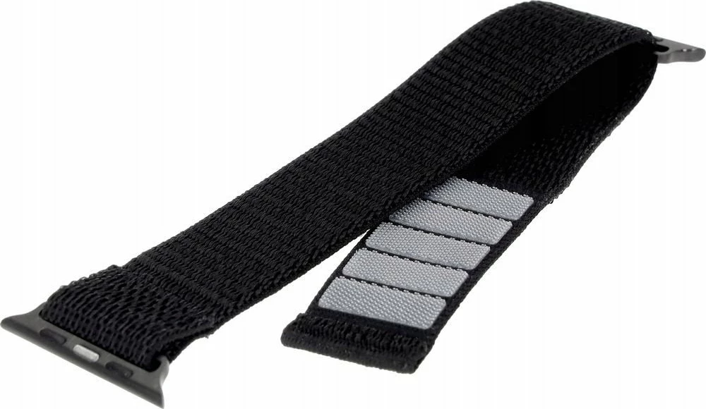 Rrip najloni sportiv për Apple Watch Fixed FIXNST2-436-BK 38/40/41mm 160-210 mm, i zi