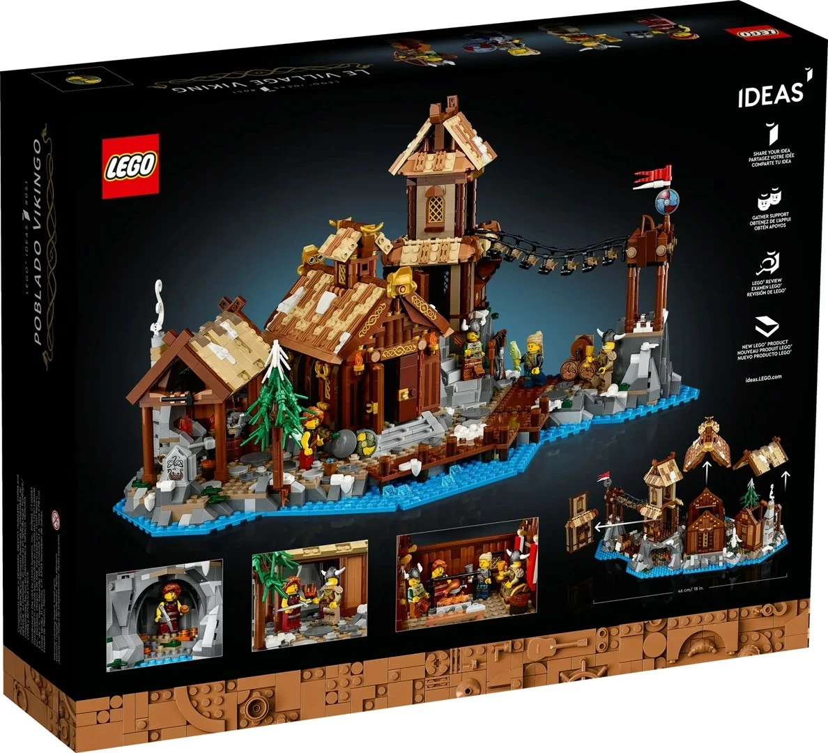 Set Lego IDEAS 21343 Viking Village