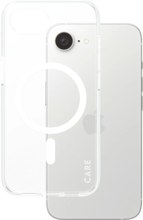 Mbështjellës PanzerGlass CARE Case Flagship Urban Combat MagSafe për iPhone 16e, transparent