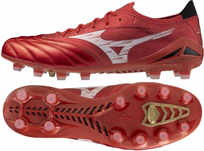 Atlete futbolli për meshkuj Mizuno, të kuqe