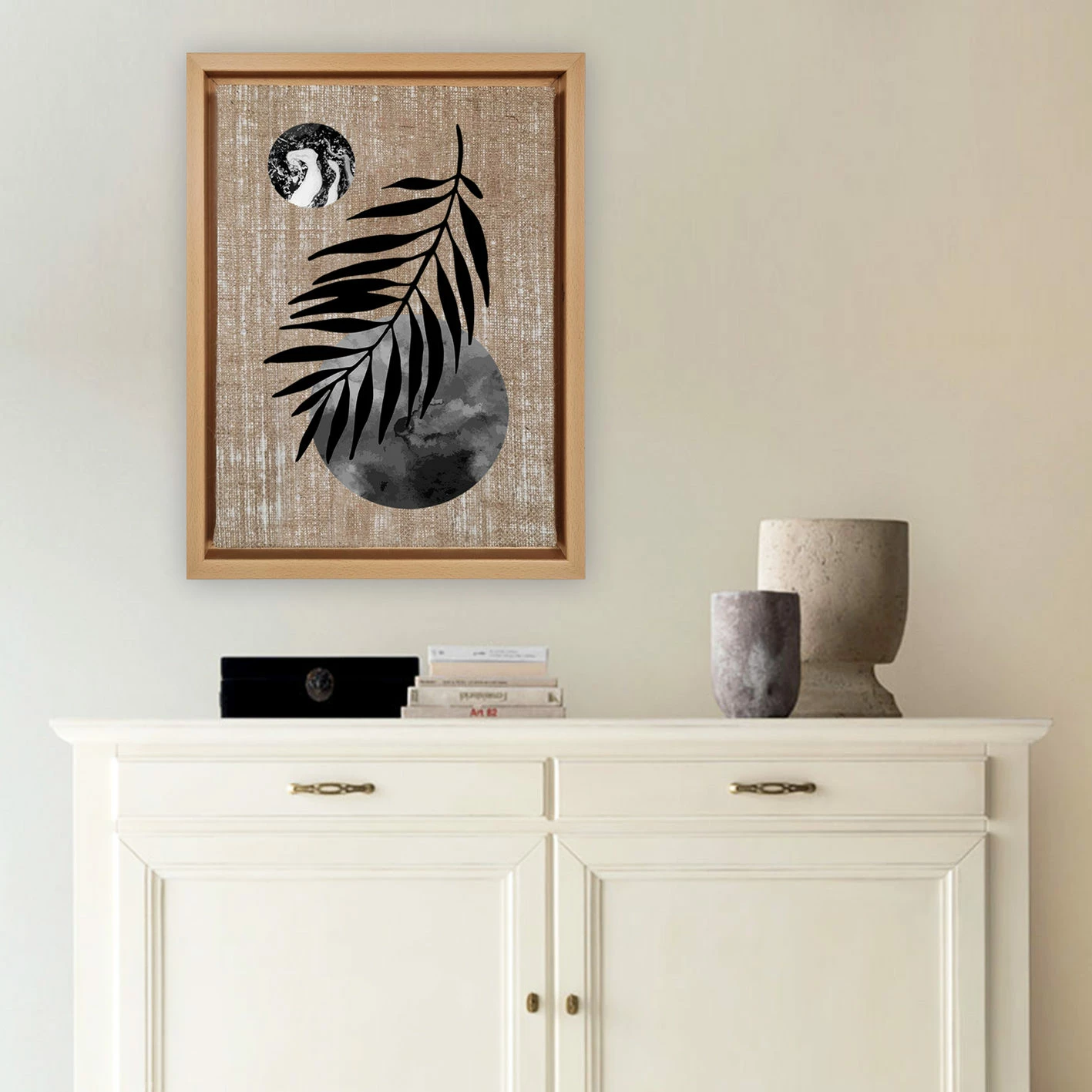 Pikturë dekorative në kanavacë, shumëngjyrëshe, Wallity LNJ81873709401 - 66x96cm