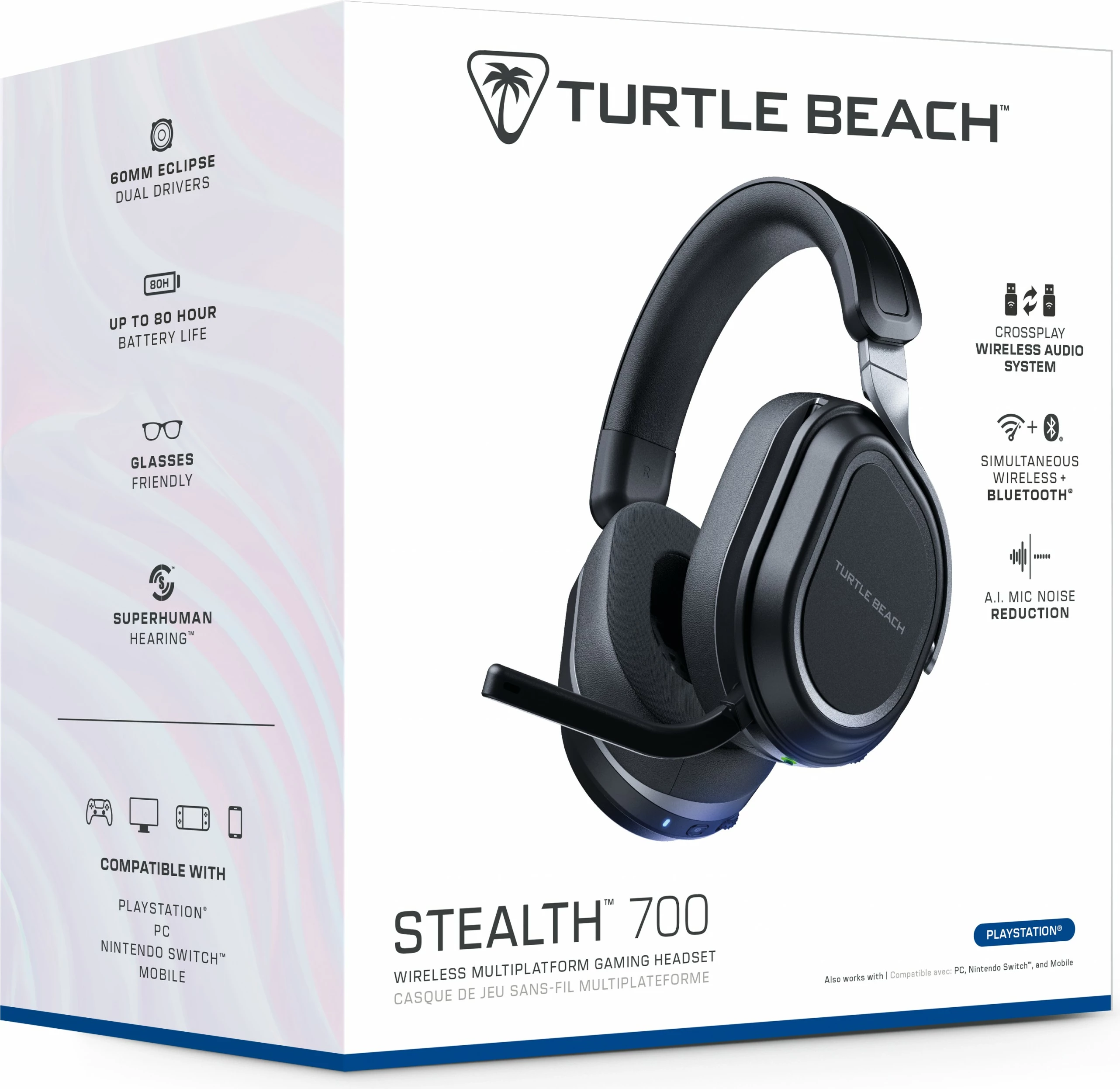 Kufje Turtle Beach Stealth 700, Wired, Gaming, 800 g, E zezë