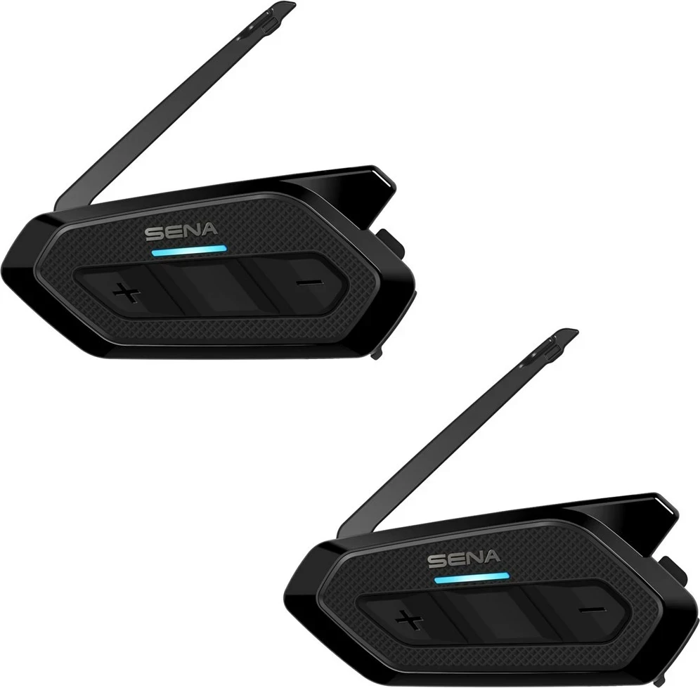 Interkom për motor Sena Spider RT1, Dual Pack, i zi