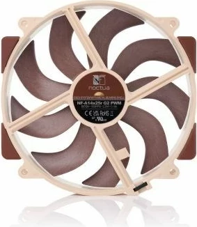 Ventilator për kasë Noctua NF-A14X25R G2 PWM, 14 cm, Kafe