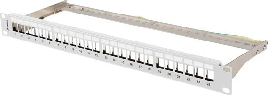 Paneli i Patch-ut Lanberg PPKS-0924-S, 24 porte, i zi
