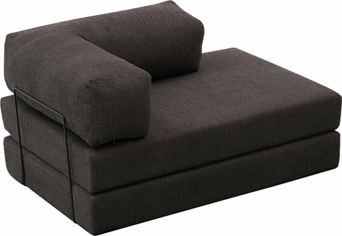 Divan dy ulës Comfort, ngjyrë antracit, Atelier del Sofa