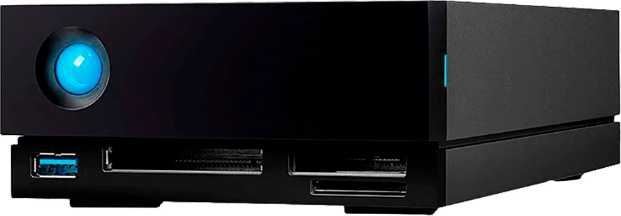 Hard disk i jashtëm LaCie 1big Dock 16TB 3.5\" Thunderbolt 3 + USB 3.1, i zi