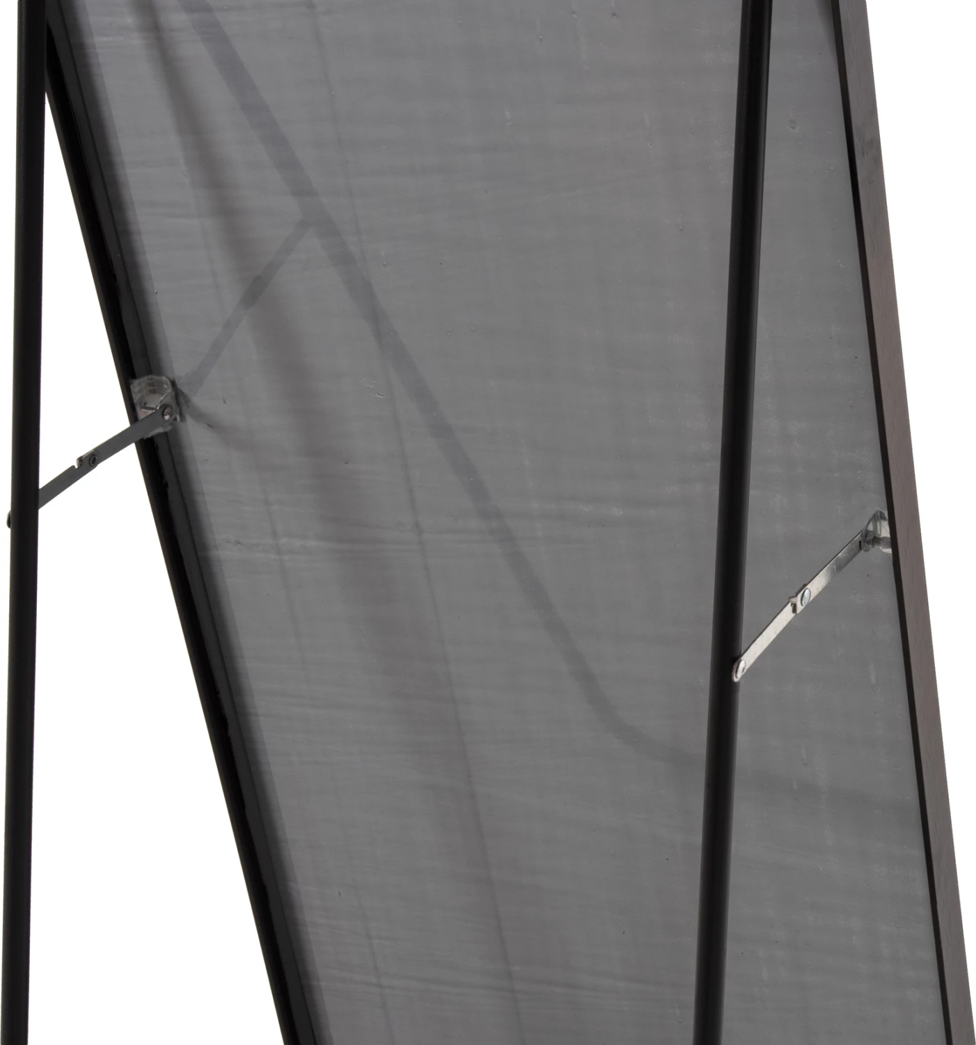 Pasqyrë dyshemeje BOELY FH9577.01 kornizë alumini ngjyrë e zezë 40x35x160H cm