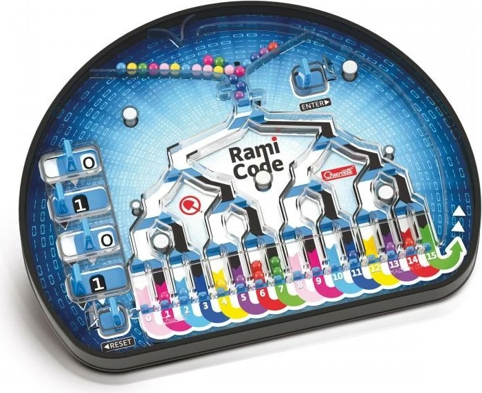 set edukativ kodim binar, Quercetti Rami Code 040-1015, për fëmijë 4–8 vjeç