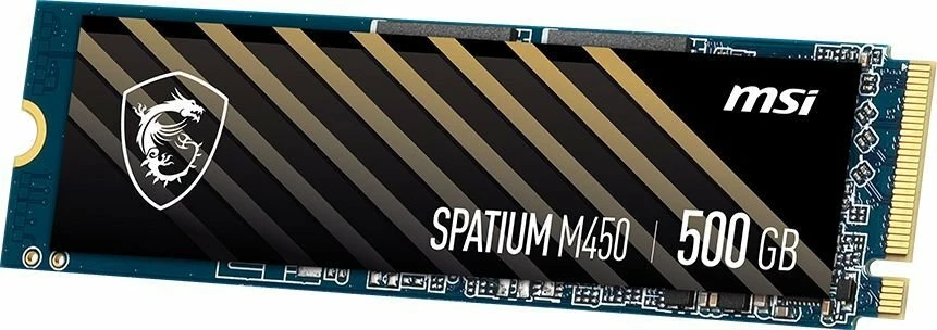 SSD MSI Spatium M450 500GB M.2 2280 PCIe Gen4 NVMe e zezë