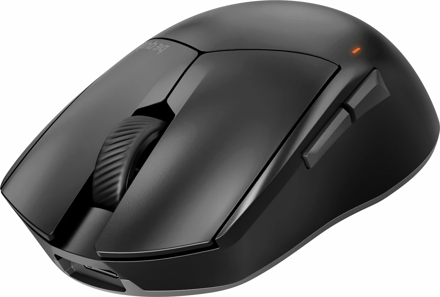 Maus be quiet! Dark Perk Ergo BM007, pa kabllo, 32000 DPI, 8000 Hz, 55 g, e zezë
