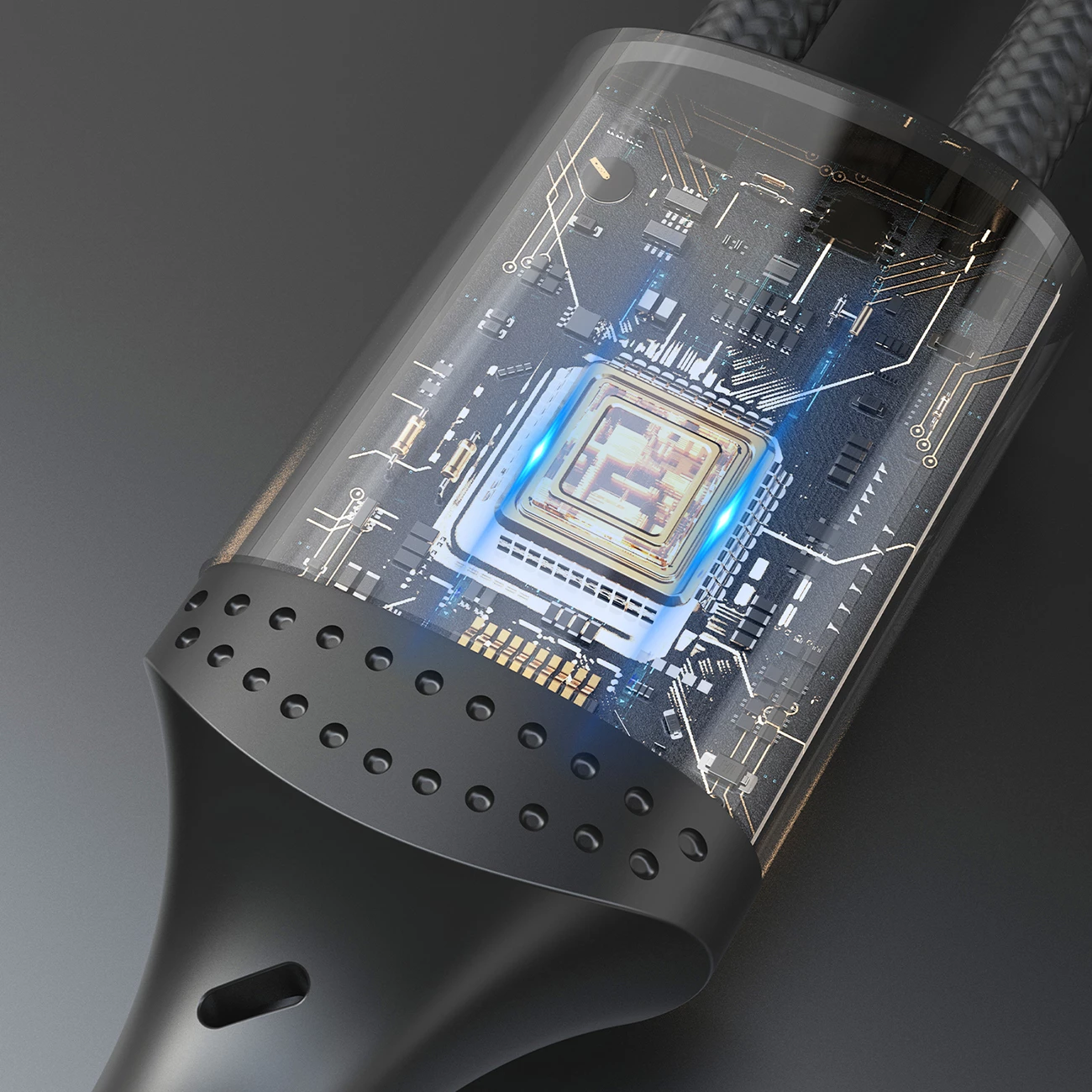 Kabllo karikimi Dudao L3F 2in1, 1.2m, 100W, 2x USB-C, e zezë