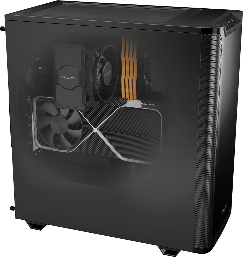 Kasë BE QUIET! PURE BASE 501, Midi Tower, E zezë