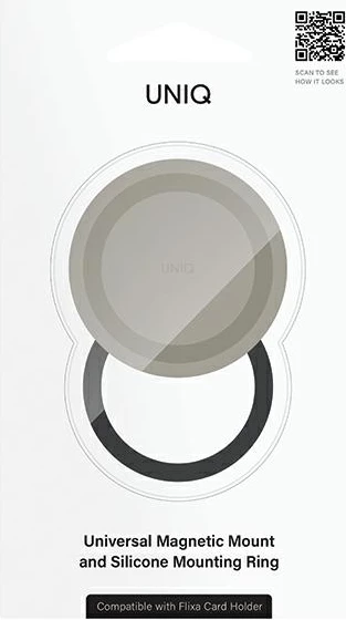 Baza magnetike UNIQ Flixa Magnetic Base, për celular, Gri