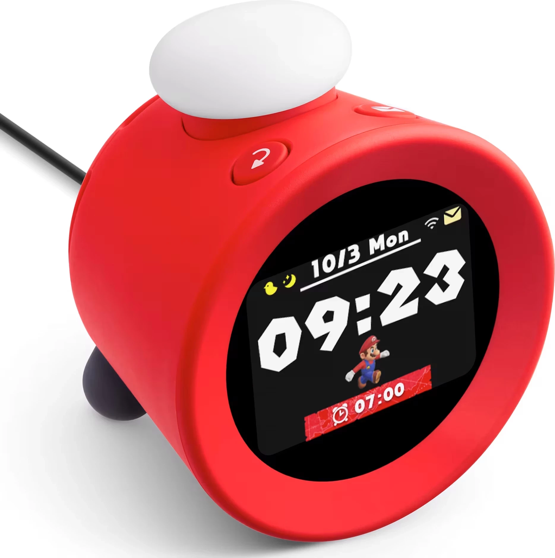 Orë alarmi Nintendo Alarmo, e kuqe