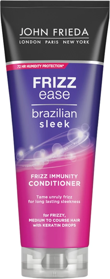 Kondicioner për flokë për femra John Frieda Frizz-Ease Brazilian Sleek Smoothing, 250ml