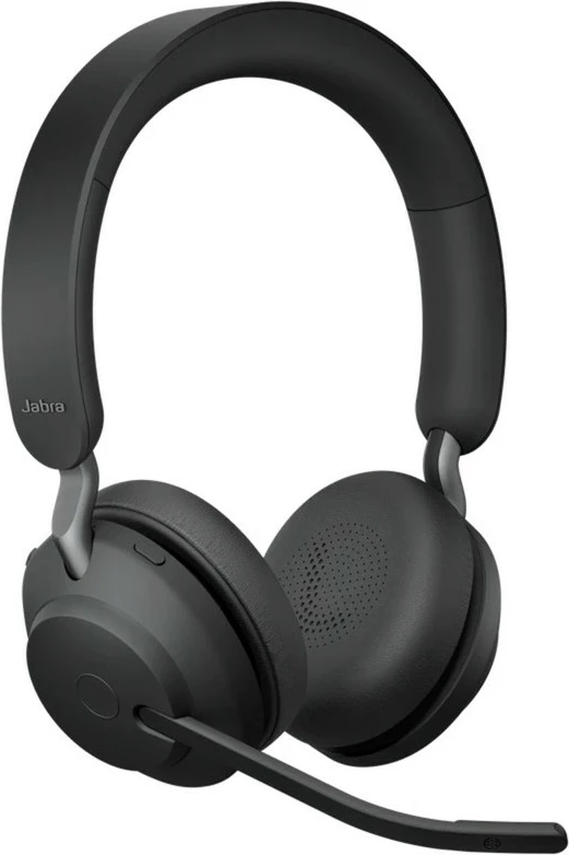 Kufje Jabra Evolve2 65 USB-C MS Stereo, Wireless, Office/Call center, 20 - 20000 Hz, 176.4 g, Black