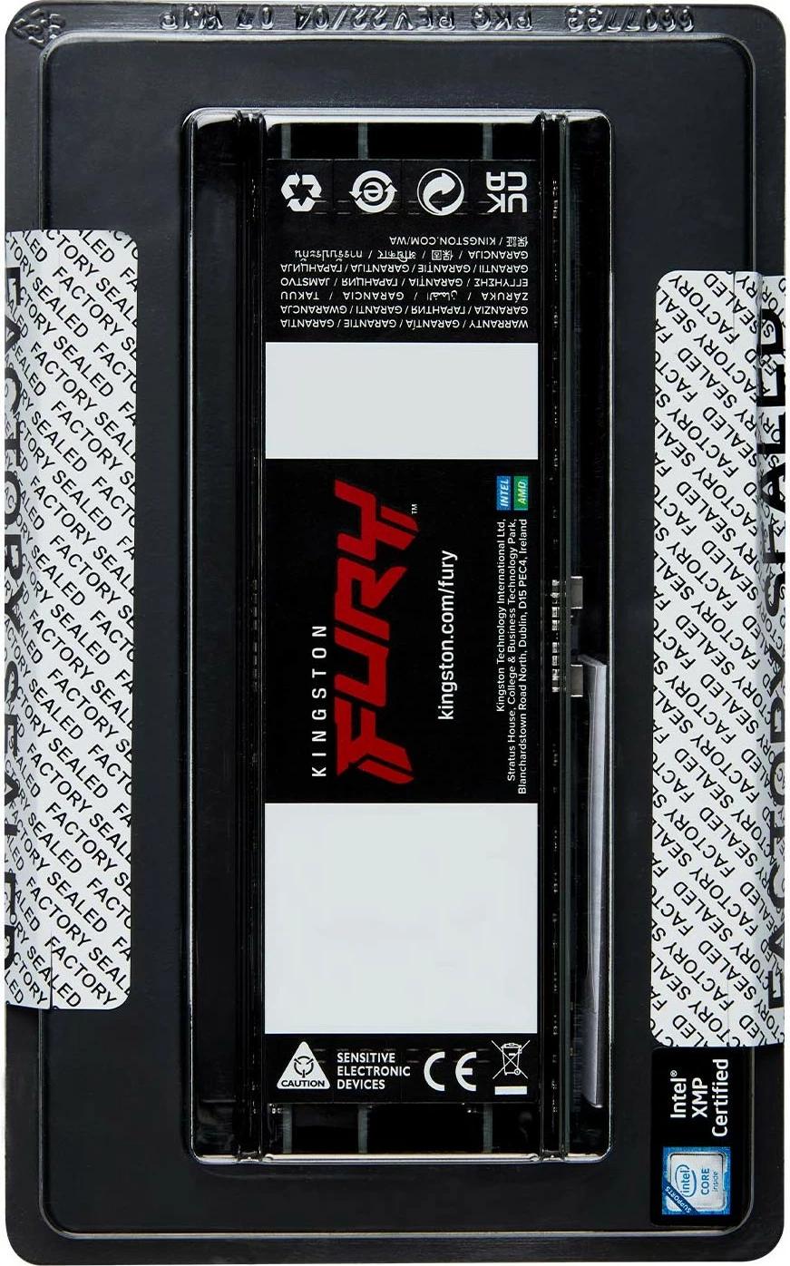 RAM Memorje Kingston FURY Renegade Pro 128GB 6000MT/s DDR5 ECC Reg CL32, e zezë