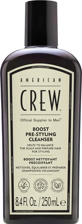 Shampon për meshkuj American Crew Boost Pre-Styling Cleanser Volume-Enhancing 250ml