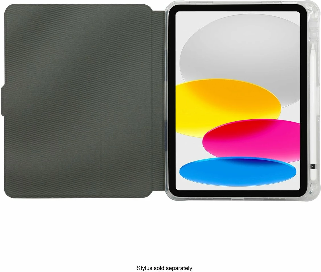 Mbështjellës Targus Pro-Tek Clear për iPad 10.9, TPU, stand, transparent