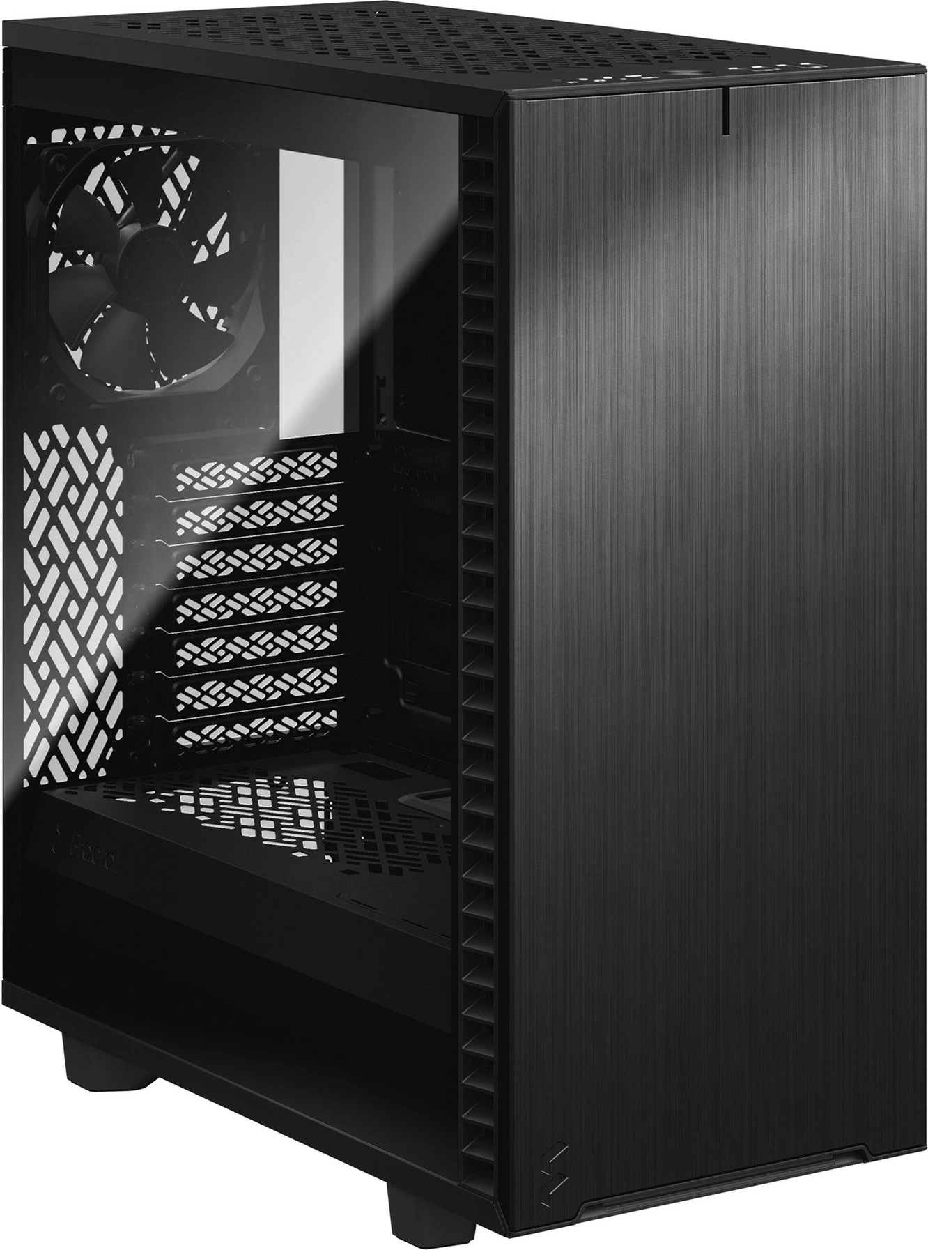 Kasë Fractal Design Define 7 Compact, Midi Tower, ATX, micro ATX, Micro-ITX, e zezë