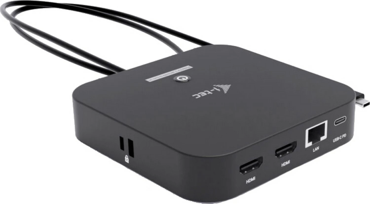 Doking stacion i-tec USB-C Dual HDMI, 4K 60Hz, 2x USB-C, 4x USB-A, Power Delivery 100W, LAN, Audio, i zi