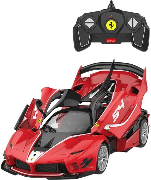 Makine me telekomandë RASTAR Ferrari FXXK 1:18 për vetë-montim, e kuqe
