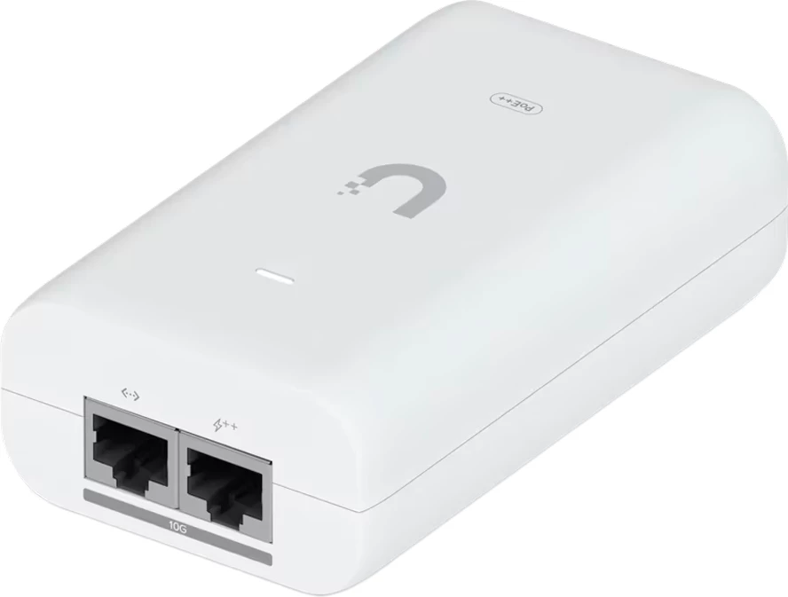 Adapter PoE++ 10G Ubiquiti UniFi UACC-PoE++-10G-EU 60W, bardhë