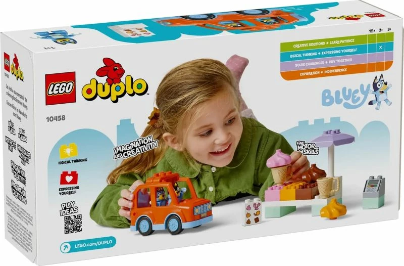 Lodra ndërtimi LEGO DUPLO për fëmijë, kaltër