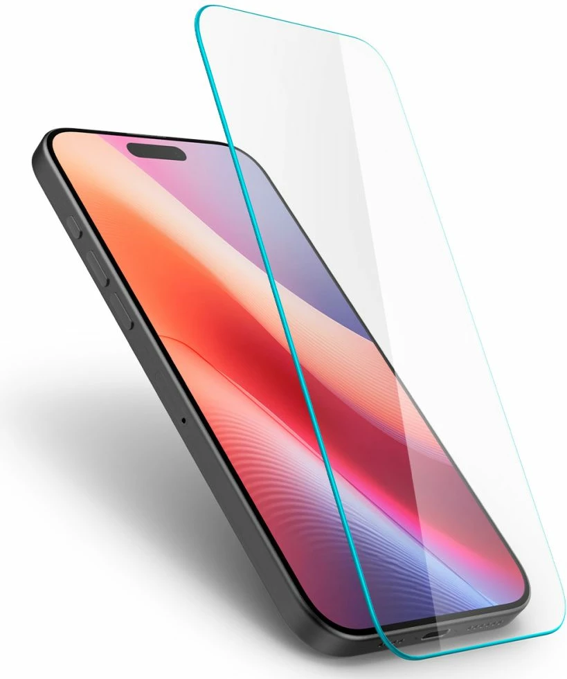 Xham i temperuar Spigen Glas.tR Slim për iPhone 15/16