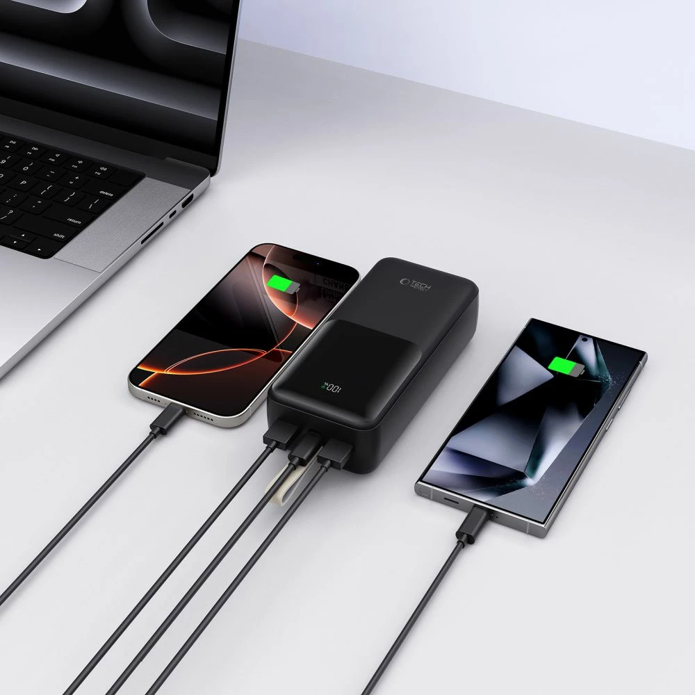 Powerbank Tech-Protect PB03 30000mAh 22.5W, e zezë