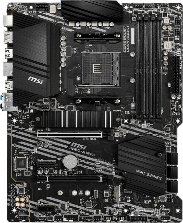 Pllakë amë MSI B550-A PRO, Socket AM4, ATX, DDR4, e zezë