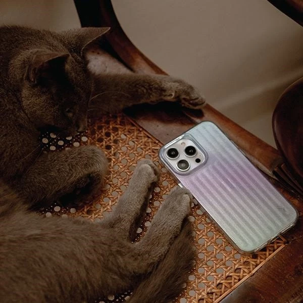 Mbështjellës UNIQ Coehl Linear për iPhone 14 Pro Max, iridescent