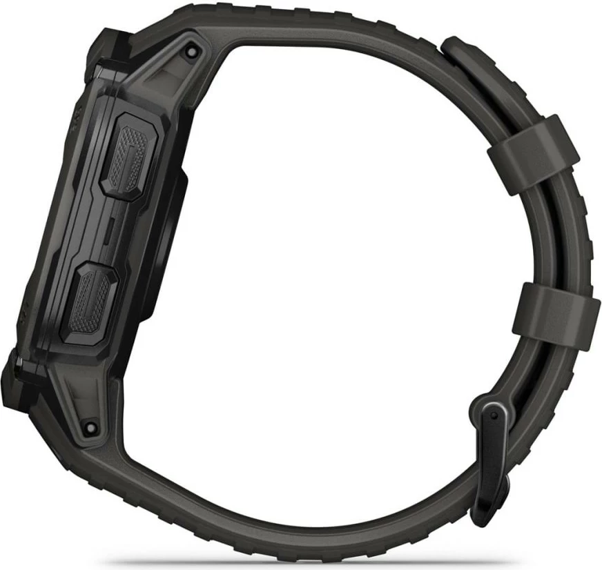 Smartwatch Garmin Instinct 2X Solar, GPS, 150 orë bateri, grafit