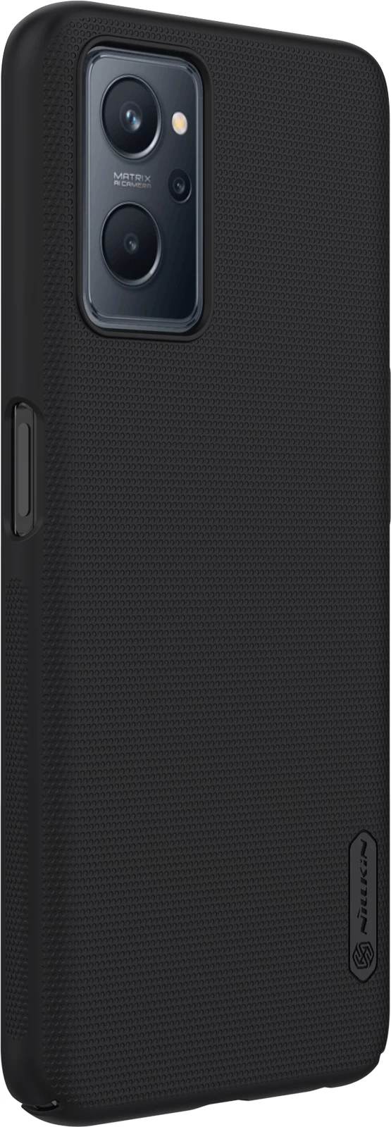 Mbështjellës Nillkin Super Frosted Shield për Realme 9i, i zi