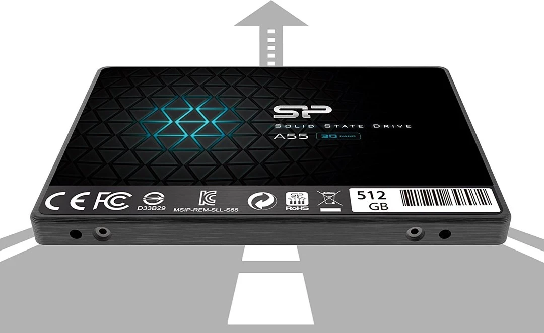 Disk SSD Silicon Power Ace A55, 2.5", 512GB