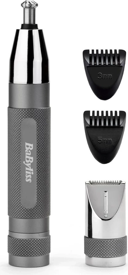 Makine rroje precize Babyliss E116E, Gri, Argjendtë