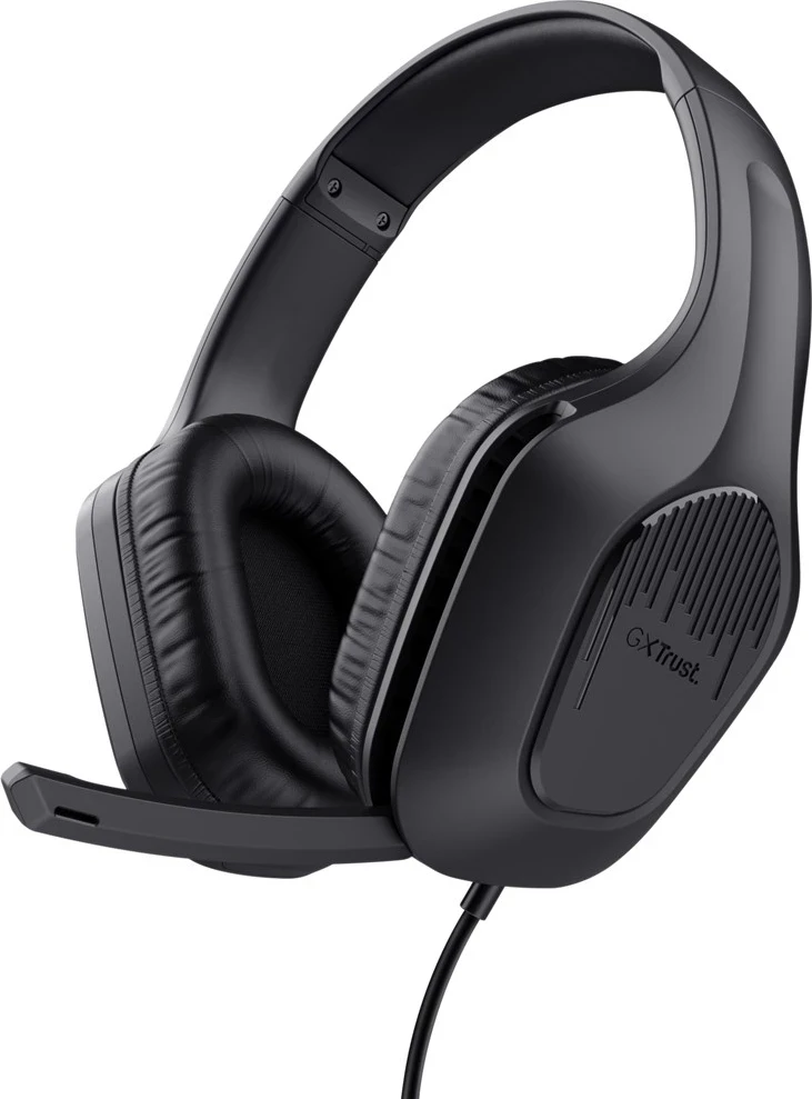 Kufje Trust GXT 415 Zirox Gaming, e zezë