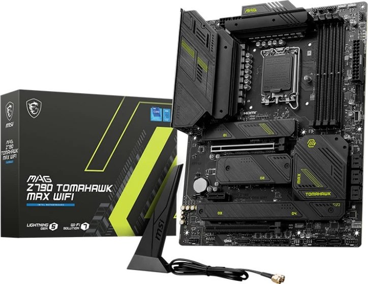 Pllakë amë MSI Z790 TOMAHAWK MAX WIFI, Intel, LGA 1700, DDR5, 128 GB
