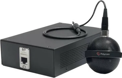 Mikrofon tavanor POLY 875S1AA, për video-konferenca, i zi