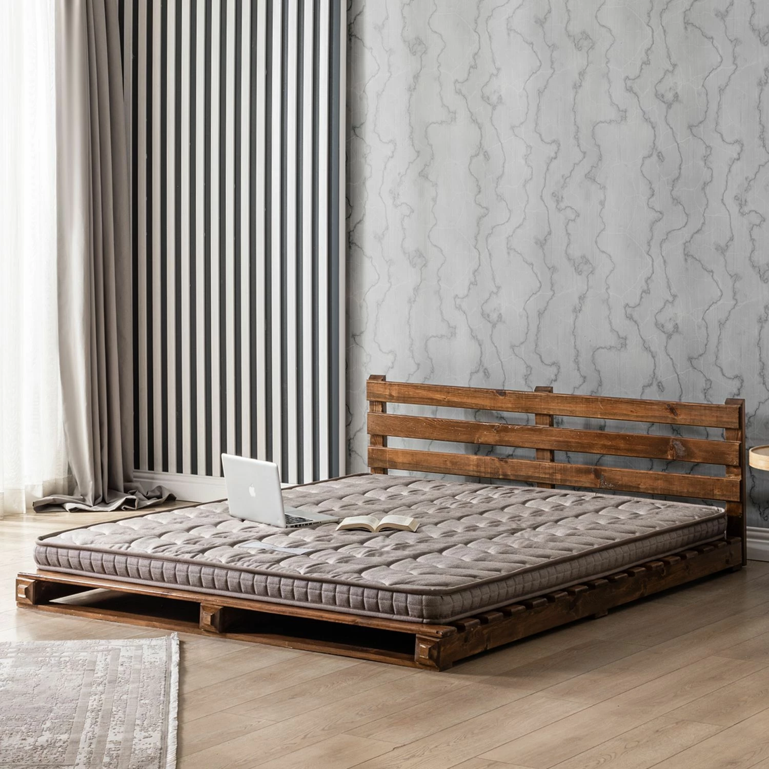 Dyshek Skye Decor, Exclusive Seri Persia, 120x200 cm, ngjyrë kafe e çelët