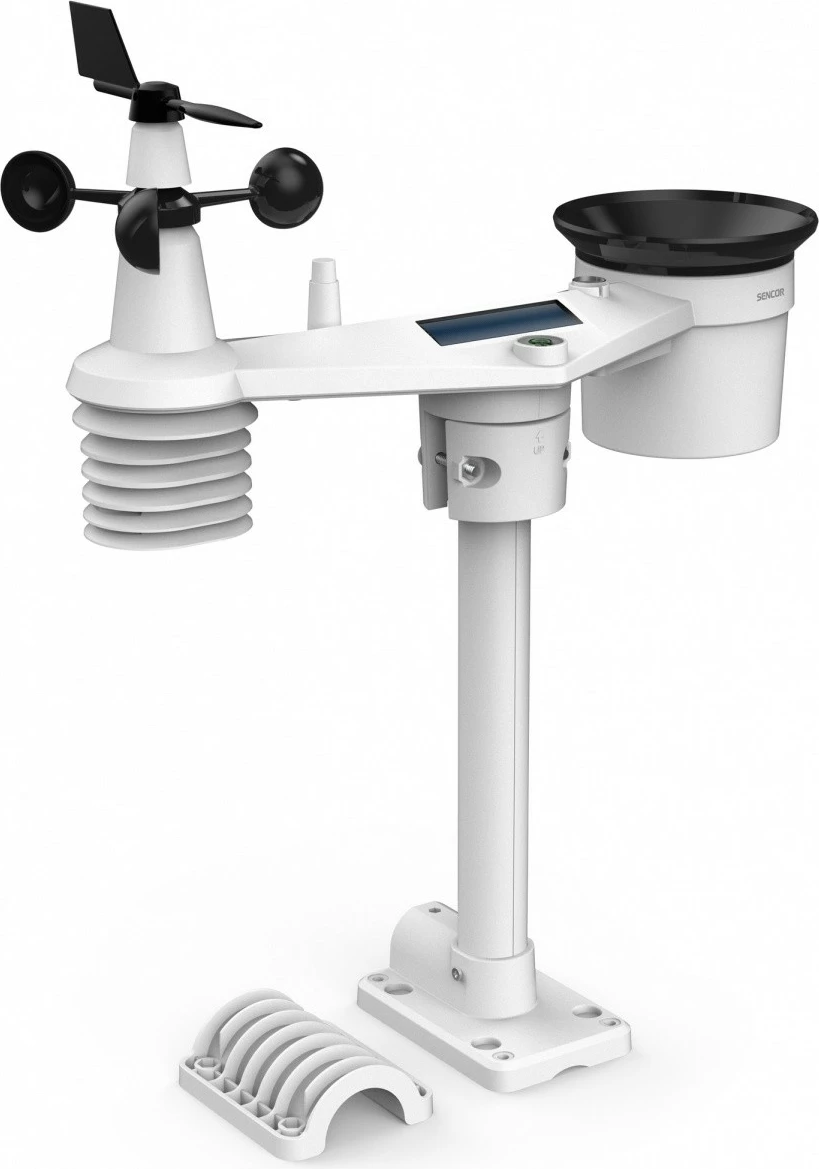 Stacion moti SMART Sencor SWS 16600 WiFi SH, me sensor 7-në-1 dhe TH, i bardhë