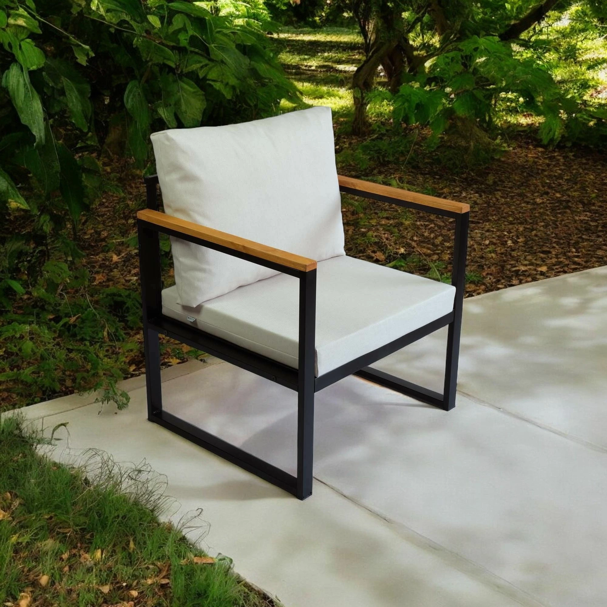 Karrige për kopsht, një vend, Skye Decor, CPT5541-80, bezhë