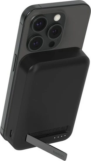 Power bank wireless Belkin BoostCharge Pro, 15 W, e zezë
