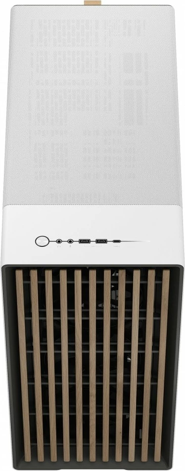 Kasë Fractal Design North XL Chalk White TG Clear, Midi Tower, e bardhë