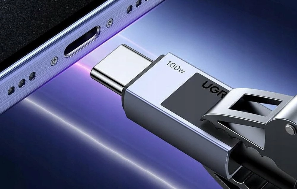 Kabllo USB-C në USB-C Ugreen L512 2 m 100W PD 3.0 e zezë (45064)