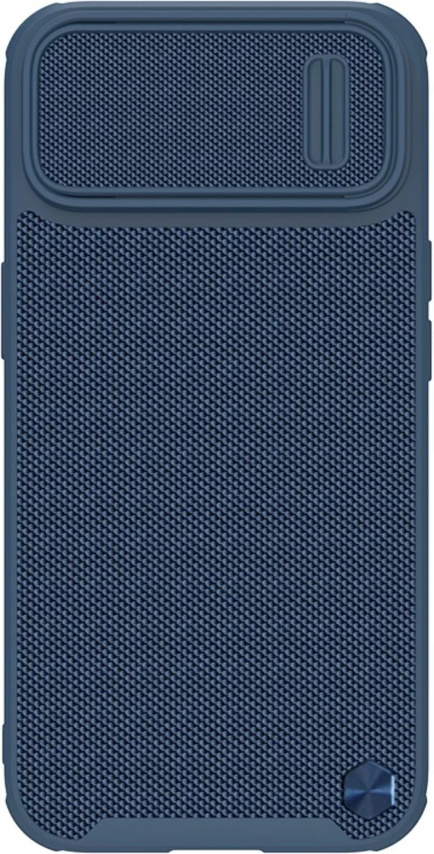 Mbështjellës Nillkin Textured S Case për iPhone 14, me kapak kamere, kaltër
